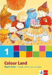Colour Land ab Klasse 1 - Neubearbeitung. Ausgabe Baden-Württemberg, Berlin, Brandenburg, Rheinland-Pfalz, Pupil's Book mit Audio-CD und Lernsoftware