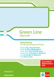 Green Line Oberstufe. Abiturthemen für das grundlegende Niveau, Zentralabitur Niedersachsen 2019