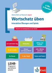 Wortschatz üben: Interaktive Übungen und Spiele - Cover
