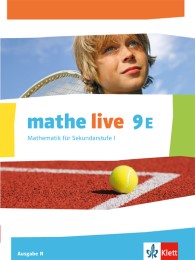 mathe live 9E. Ausgabe N - Cover