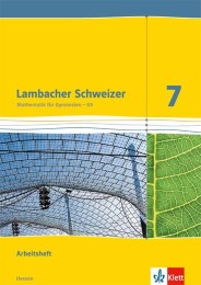 Lambacher Schweizer Mathematik 7 - G9. Ausgabe Hessen