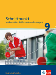 Schnittpunkt Mathematik 9. Differenzierende Ausgabe Nordrhein-Westfalen - Cover
