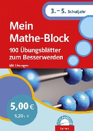 Schlaumeier empfiehlt: Mein Mathe-Block