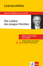 Klett Lektürehilfen Johann W. von Goethe, Die Leiden des jungen Werther - Cover