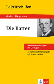 Klett Lektürehilfen Gerhart Hauptmann, Die Ratten - Cover