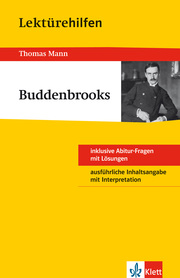 Klett Lektürehilfen Thomas Mann, Buddenbrooks - Cover