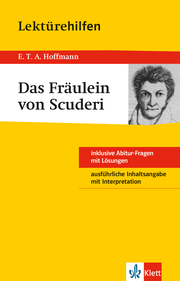 Klett Lektürehilfen E.T.A. Hoffmann, Das Fräulein von Scuderi - Cover