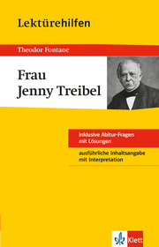 Lektürehilfen Theodor Fontane Frau Jenny Treibel. - Cover