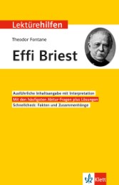 Lektürehilfen Theodor Fontane Effi Briest.