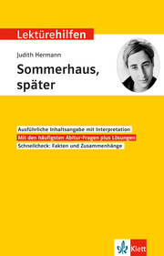 Klett Lektürehilfen Hermann, Sommerhaus, später - Cover