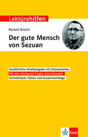 Klett Lektürehilfen Bertolt Brecht 'Der Gute Mensch von Sezuan' - Cover