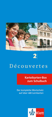 Découvertes 2 - Vokabel-Lernbox zum Schülerbuch - Cover