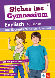 Klett Sicher ins Gymnasium Englisch 4. Klasse - Cover