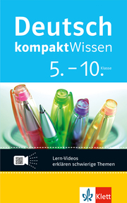 Klett kompaktWissen Deutsch 5.-10. Klasse - Cover