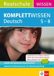 KomplettWissen Realschule Deutsch 5.-8. Klasse - Cover