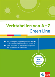 Green Line - Verbtabellen von A-Z - Cover