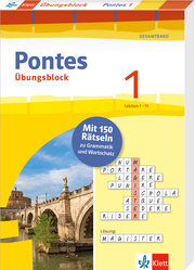 Pontes 1 Gesamtband (ab 2020) - Übungsblock zum Schulbuch 1. Lernjahr - Cover
