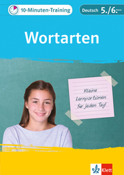 Klett 10-Minuten-Training Deutsch Wortarten 5./6. Klasse - Cover