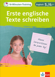 Klett 10-Minuten-Training Englisch Aufsatz Erste englische Texte schreiben 5./6. Klasse - Cover