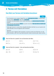 Klett 10-Minuten-Training Mathematik Rechnen mit Termen 7./8. Klasse - Abbildung 5
