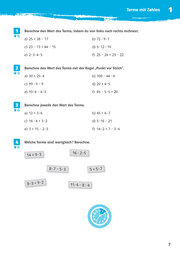 Klett 10-Minuten-Training Mathematik Rechnen mit Termen 7./8. Klasse - Abbildung 6