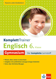 Klett KomplettTrainer Gymnasium Englisch 6. Klasse - Cover