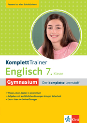 Klett KomplettTrainer Gymnasium Englisch 7. Klasse - Cover