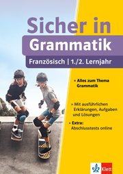 Klett Sicher in Französisch Grammatik 1./2. Lernjahr - Cover