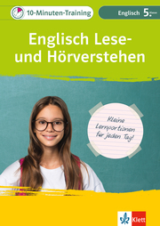 Klett 10-Minuten-Training Englisch Lese- und Hörverstehen 5. Klasse - Cover