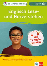 Klett 10-Minuten-Training Englisch Lese- und Hörverstehen 6. Klasse - Cover