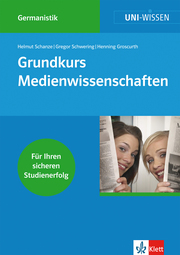 Klett Uni Wissen Grundkurs Medienwissenschaft - Cover