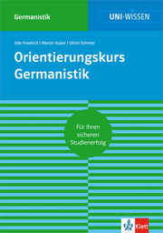 Uni Wissen Orientierungskurs Germanistik - Cover