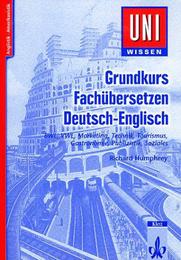 Grundkurs Fachübersetzen Deutsch-Englisch