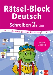 Rätsel-Block Deutsch Schreiben 2. Klasse - Cover