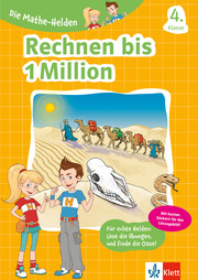 Klett Die Mathe-Helden Rechnen bis 1 Million, 4. Klasse