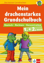 Klett Mein drachenstarkes Grundschulbuch 1.+ 2. Klasse - Cover