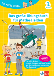 Klett Die Mathe-Helden - Das große Übungsbuch für Mathe-Helden 3. Klasse - Cover