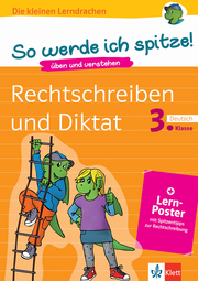 Klett So werde ich spitze! Deutsch, Rechtschreiben und Diktat 3. Klasse - Cover