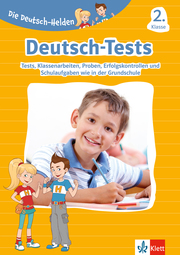 Klett Die Deutsch-Helden: Deutsch-Tests 2. Klasse - Cover
