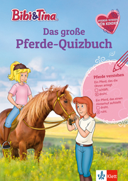 Bibi & Tina: Das große Pferde-Quizbuch mit Bibi und Tina - Cover