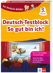 Klett Die Deutsch-Helden: Deutsch-Testblock So gut bin ich! 3. Klasse - Cover