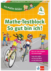 Klett Die Mathe-Helden: Mathe-Testblock So gut bin ich! 4. Klasse - Cover