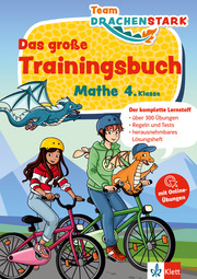 Klett Team Drachenstark: Das große Trainingsbuch Mathe 4. Klasse - Cover