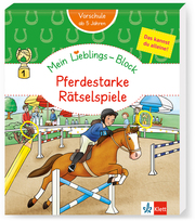 Klett Mein Lieblings-Block Pferdestarke Rätselspiele