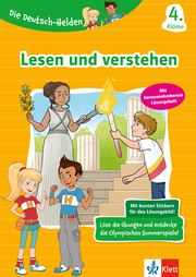 Klett Die Deutsch-Helden: Lesen und verstehen 4. Klasse