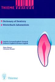 Dictionary of Dentistry/Wörterbuch Zahnmedizin