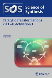 Catalytic Transformations via C-H Activation 1