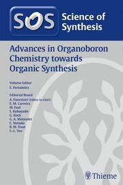 Science of Synthesis: Advances in Organoboron Chemistry towards Organic Synthesis - Cover