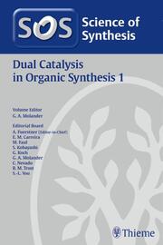 Science of Synthesis: Dual Catalysis in Organic Synthesis 1 - Cover
