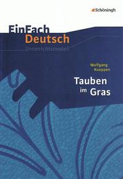 Wolfgang Koeppen: Tauben im Gras - Cover